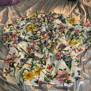 Botanical Button Up